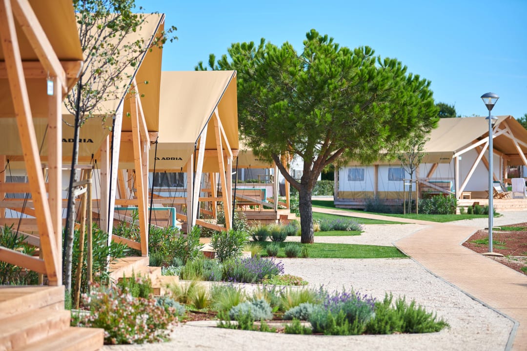 Außenansicht Camping Park Umag Glamping
