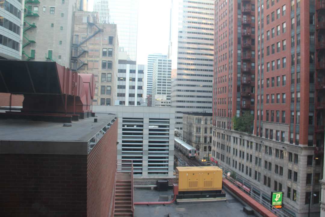 Blick von unserem Zimmer The Allegro Royal Sonesta Hotel Chicago Loop