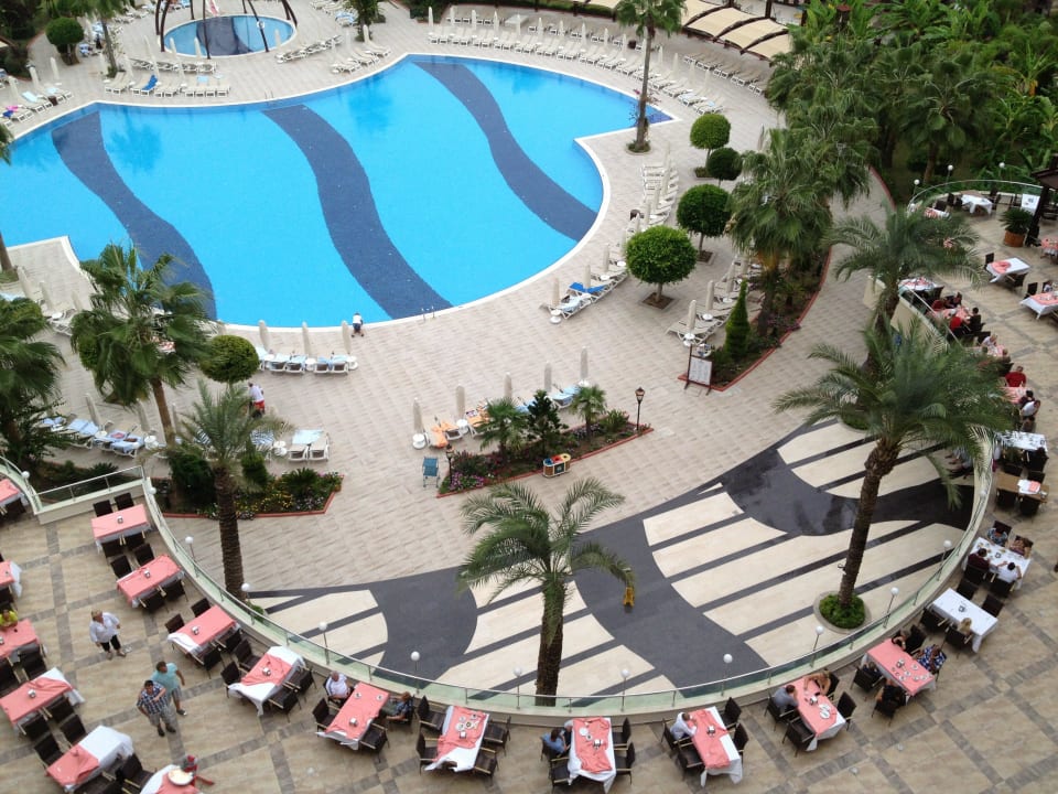 Ausblick von der 5.Etage  Saphir Resort & Spa