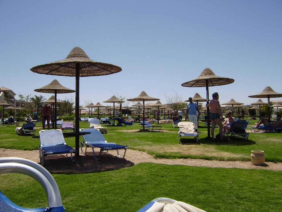 Immer genügend Liegen vorhanden JAZ Aquamarine Resort