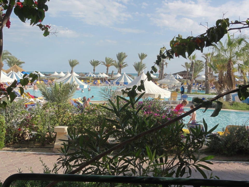 Ausblick über die Anlage Royal Karthago Djerba
