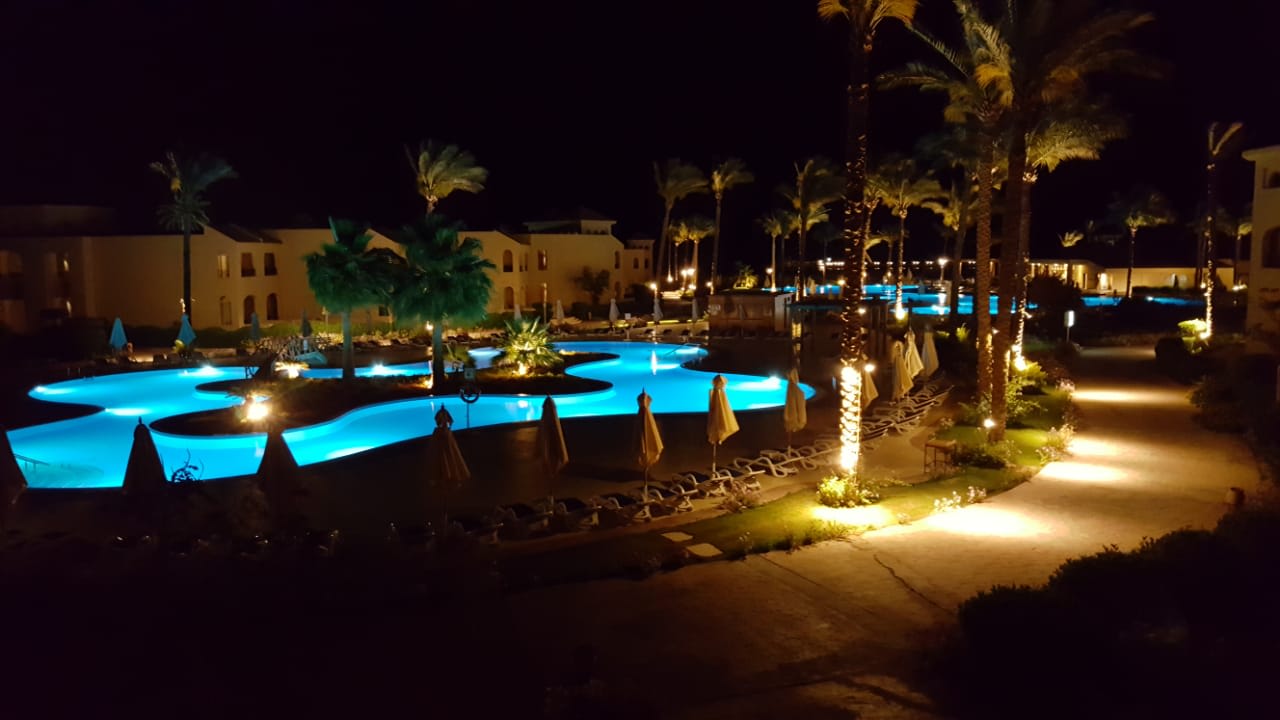 Ausblick Cleopatra Luxury Resort Makadi Bay