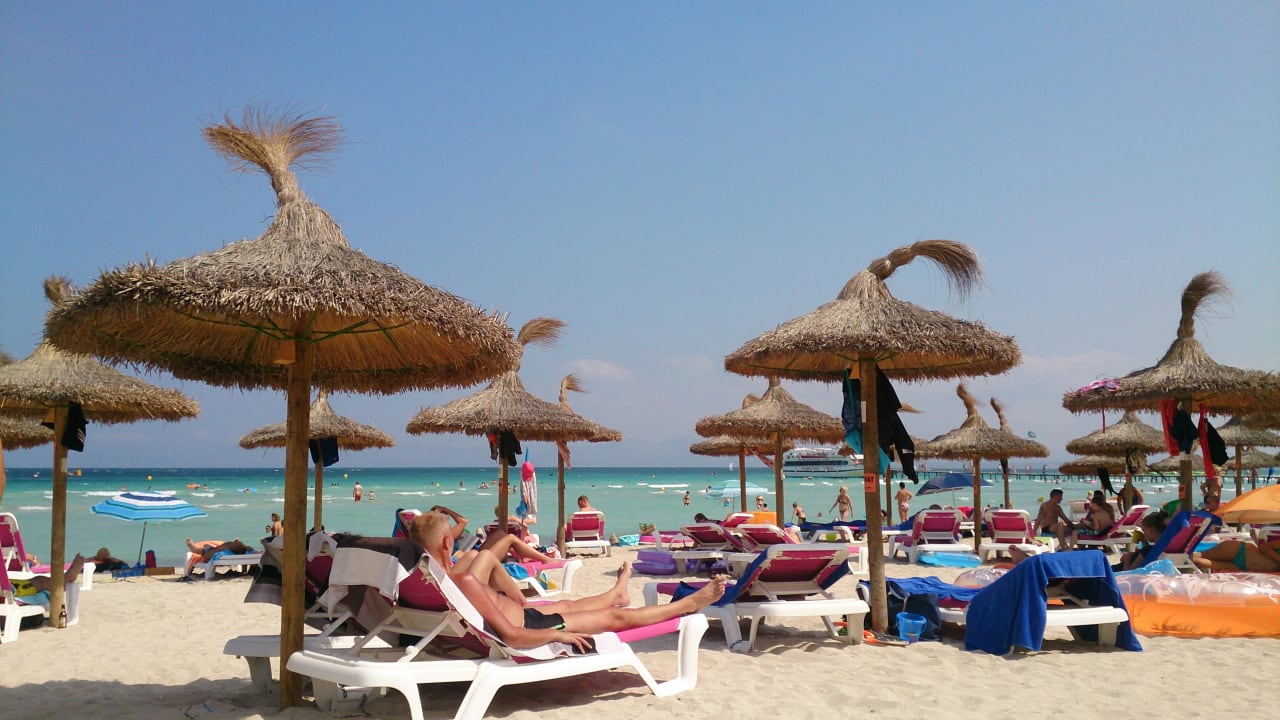Liegen 4,50€ Tag allsun Hotel Eden Alcudia