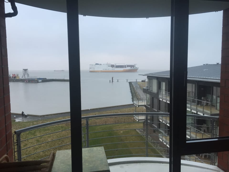 Ausblick Haus Residenz am Yachthafen Hamer Ferienappartements