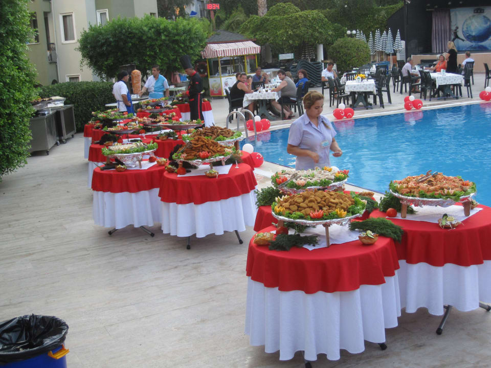 Büffet Türkischer Abend Hotel Gardenia Beach