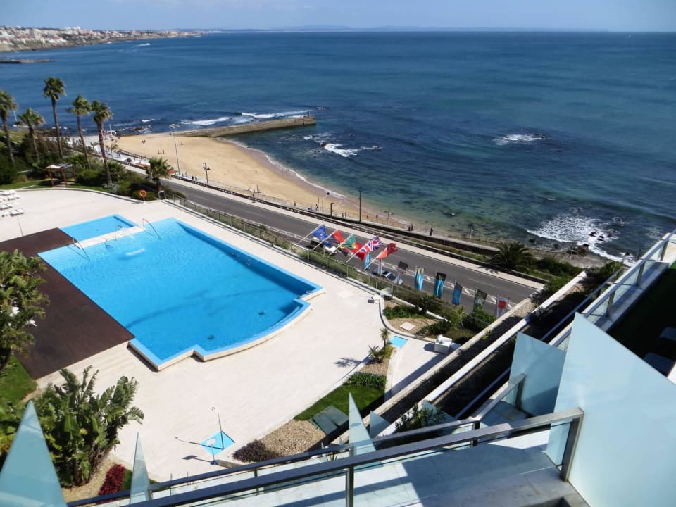 Blick vom Balkon Hotel Cascais Miragem