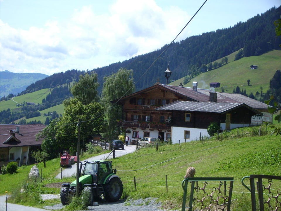 Der Ottenhof vom oberen Weg Ottenhof Bergbauernpension