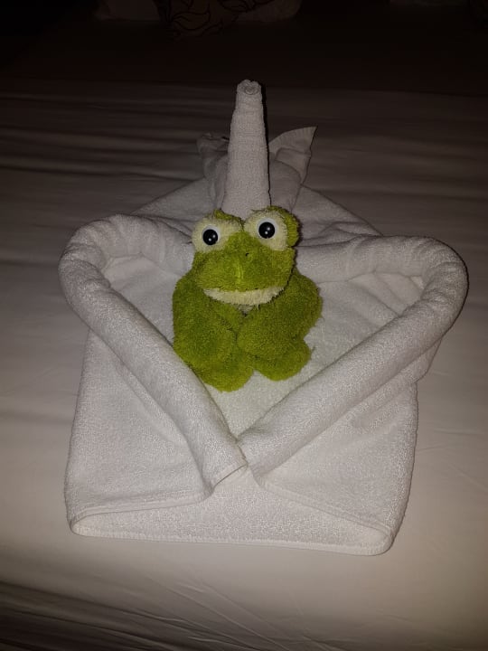 Roomservice ist sehr kreativ Lemon & Soul Makadi Garden
