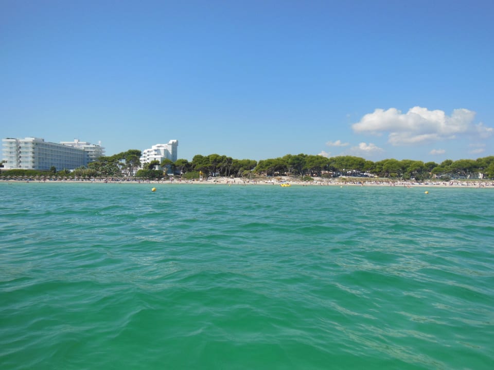 Anlage vom Meer aus gesehen 2 Playa Esperanza Resort