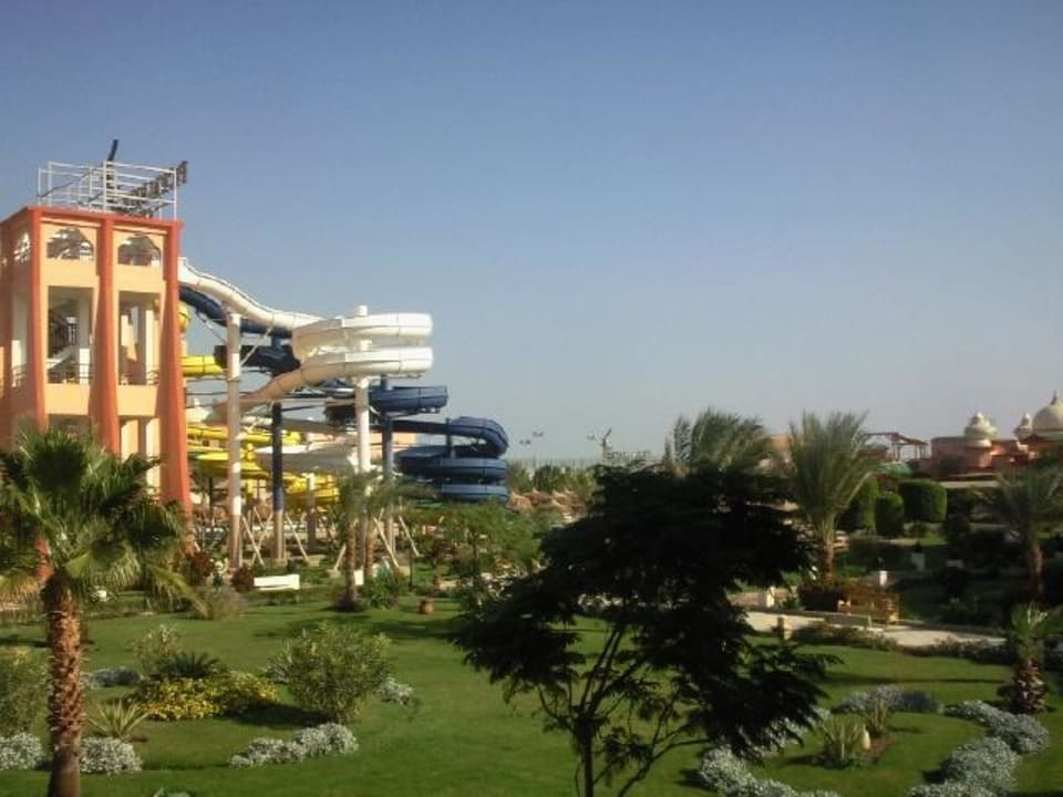 Ausblick vom Balkon Pickalbatros Aqua Park Resort - Hurghada