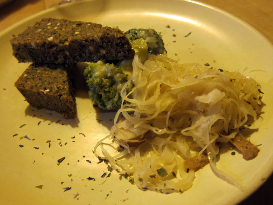 Leckere Hauptspeise Naturhaus Lehnwieser