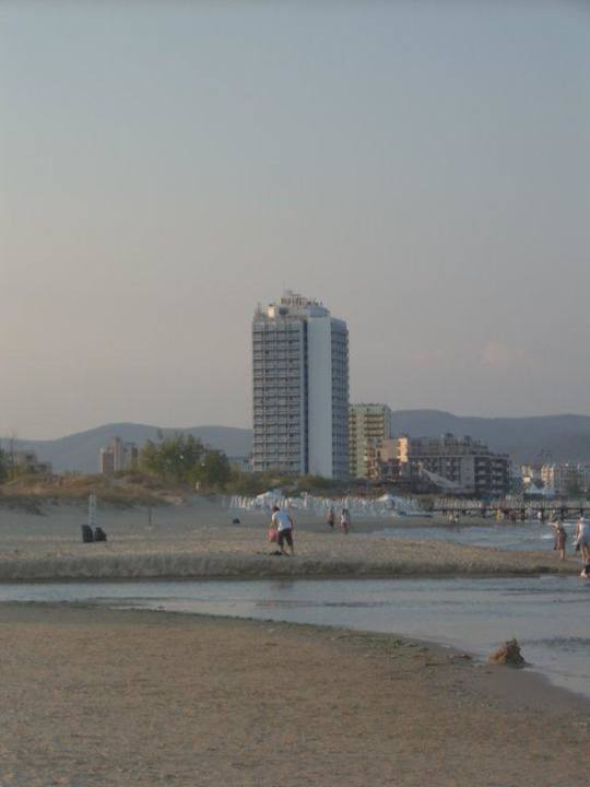 Blick aufs Burgas Beach Burgas Beach Hotel