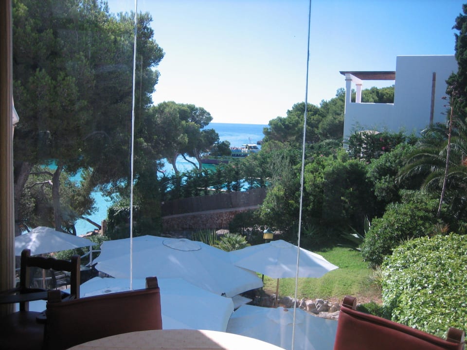 Blick vom Speisesaal aufs Meer Grupotel Rocador