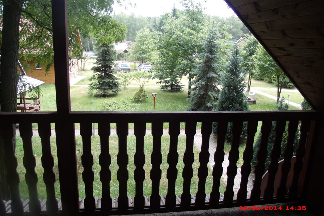 Terrasse oben Center Hotel Bronkow