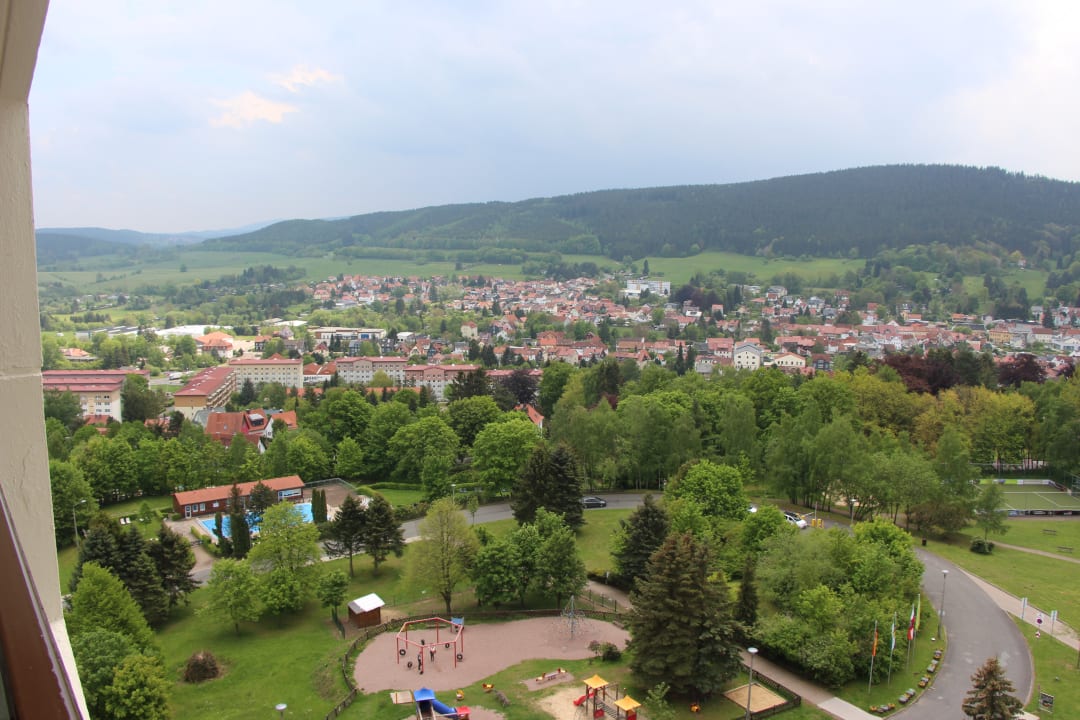 Ausblick AHORN Berghotel Friedrichroda