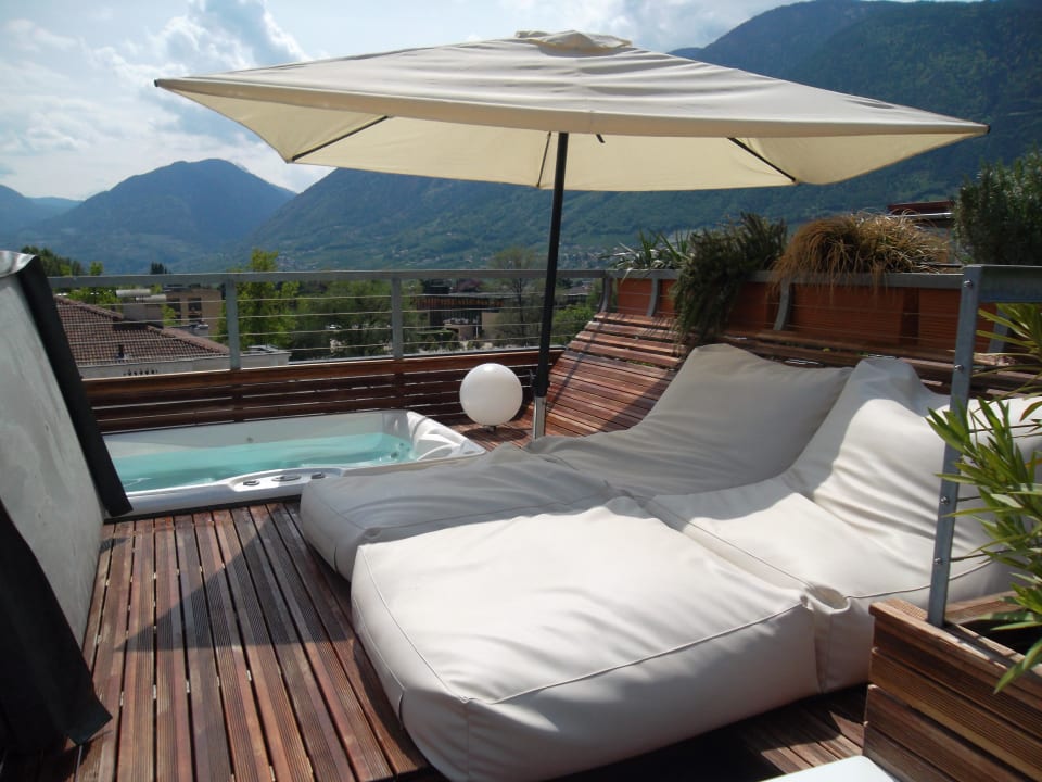 Dachterrasse mit Jacuzzi Boutique & Design Hotel ImperialArt