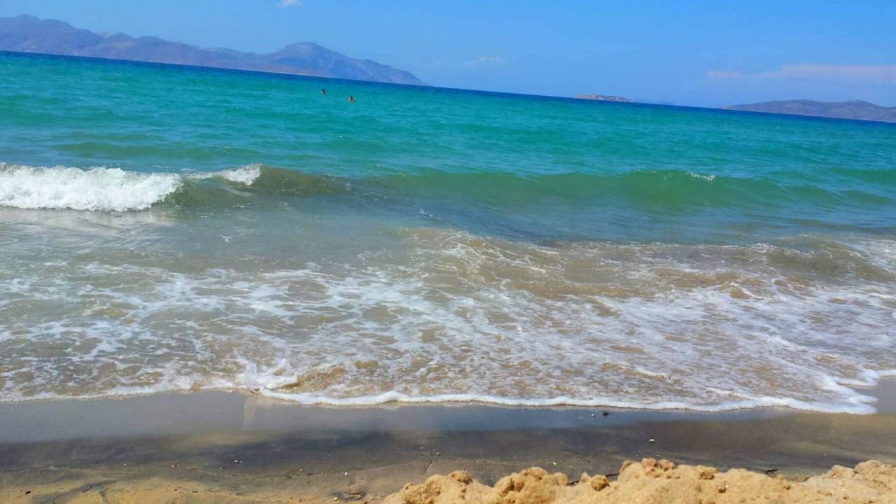 Einfach herrlich der Strand Atlantica Marmari Palace