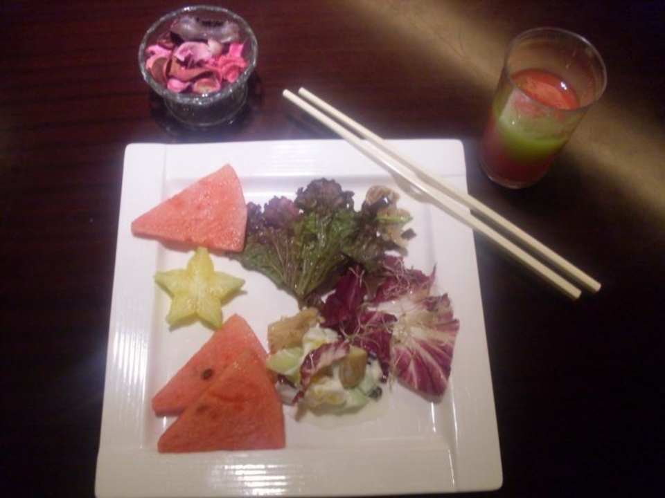 Abendliches Executive-Snack-Angebot Hotel Holiday Inn East Taipei