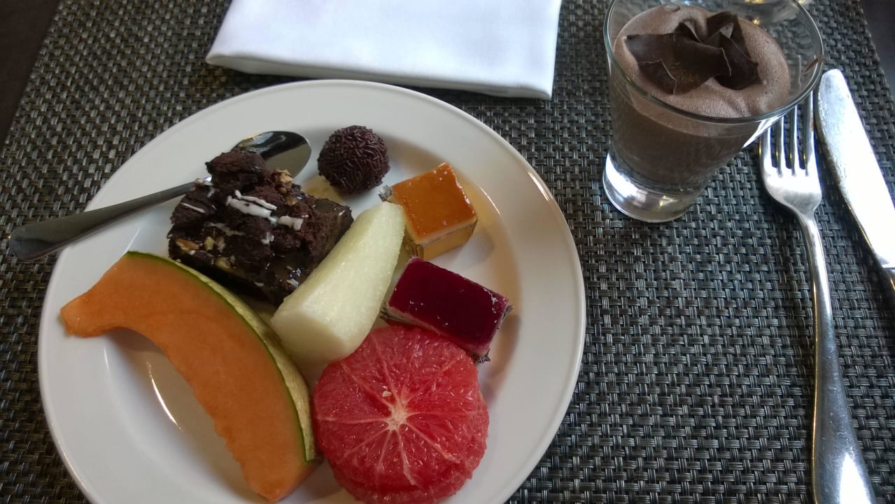 Nachtisch Abendessen Meliá Costa del Sol