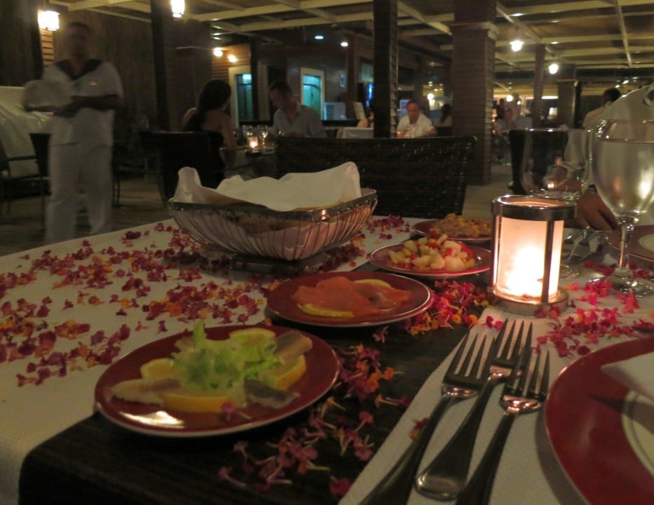 Liebevoll dekoriert - A la Carte Restaurant Crystal Paraiso Aqua Collection