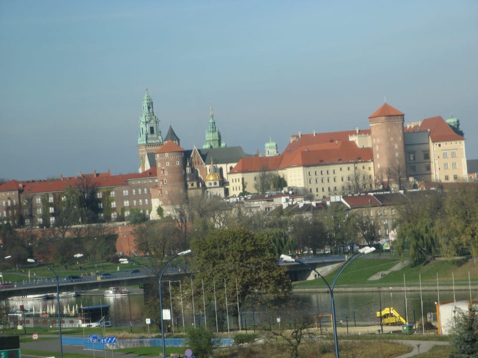 Blick aus dem Fenster Hilton Garden Inn Kraków