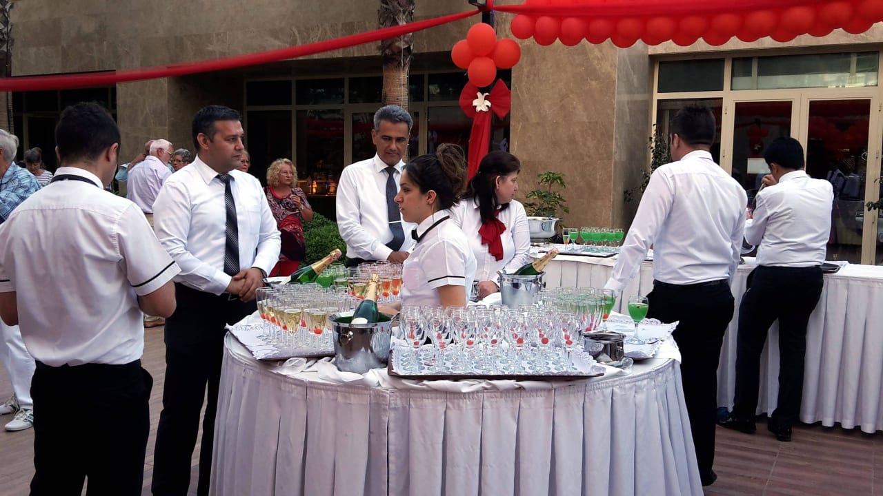 Begrüßung zum Themenabend Sentido Trendy Verbena Beach