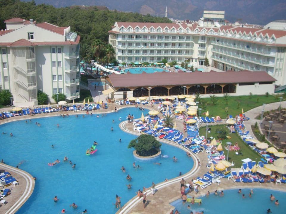 Ausblick auf die Anlage Green Nature Resort & Spa