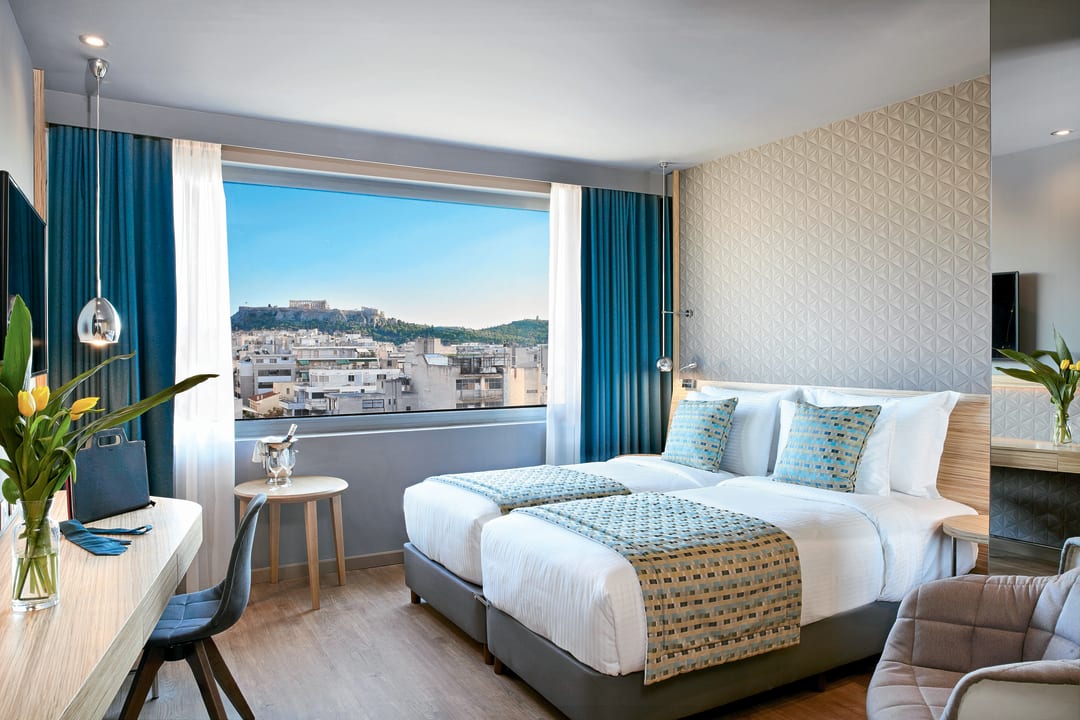 Executive double Acropolis view room Wyndham Grand Athens