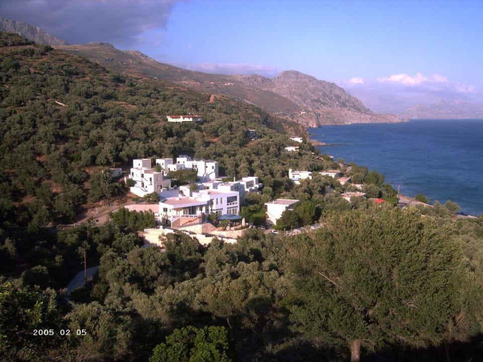 Polyrizos Blick Richtung Plakias Hotel Polyrizos