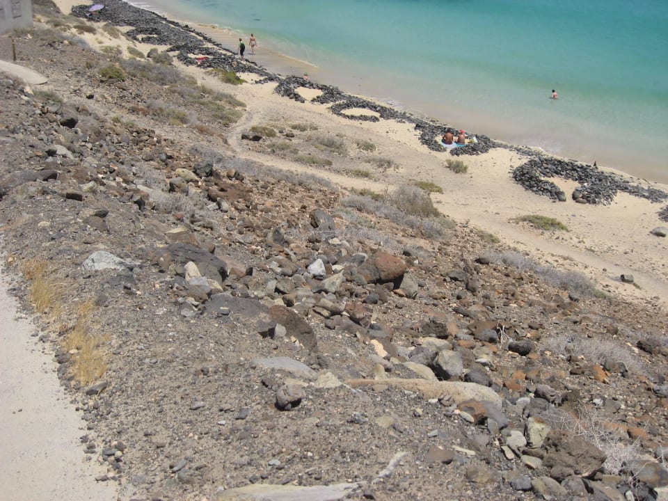 "viel Steine gab`s und wenig Halt" Marina Playa Suite Hotel