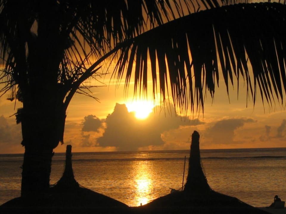 Sonnenuntergang Hotel Villas Caroline