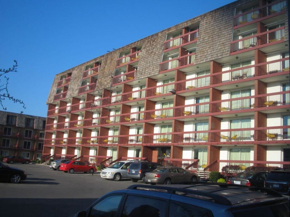 Blick von der Rezeption Hotel Fallsview