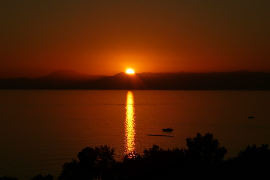 Herrliche Sonnenuntergänge vom Balkon Horus Paradise Luxury Resort & Club