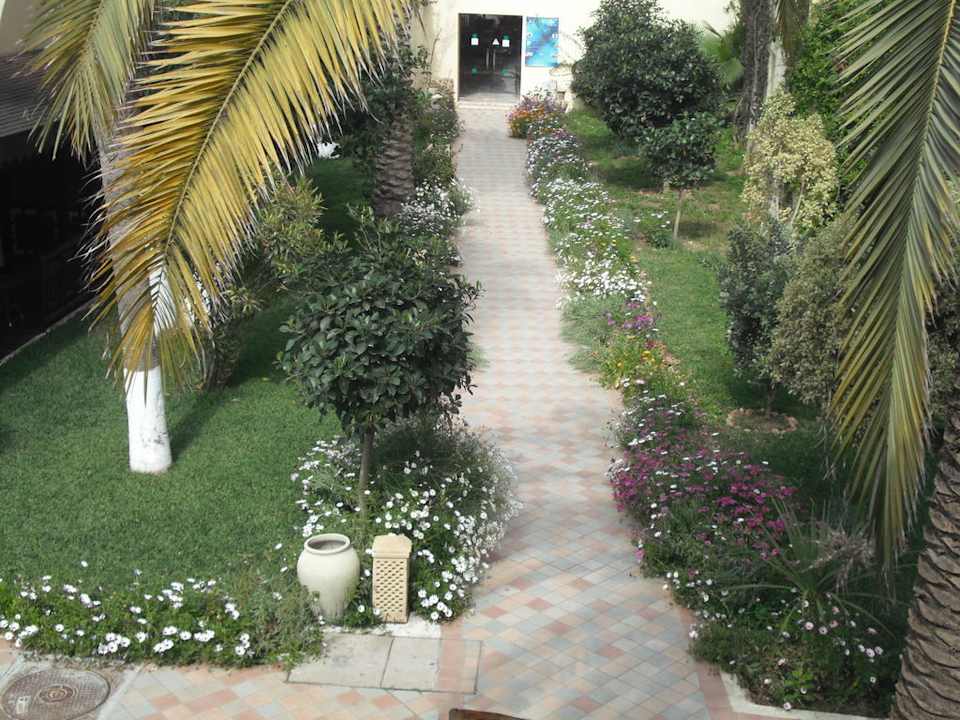 Blick von unserem Balkon Hotel Paradis Palace