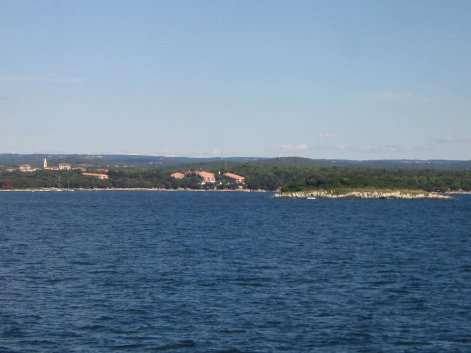 Vom Meer aus gesehen Maistra Select Funtana All Inclusive Resort