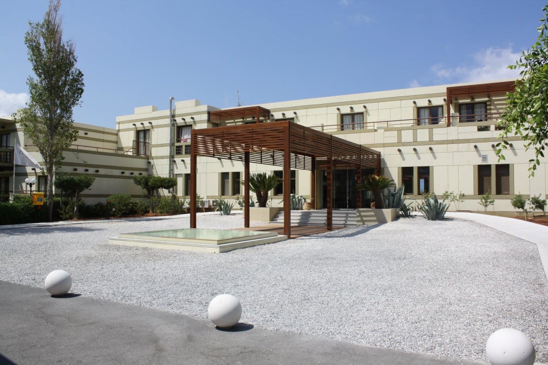 Hoteleingang Grecotel Meli Palace