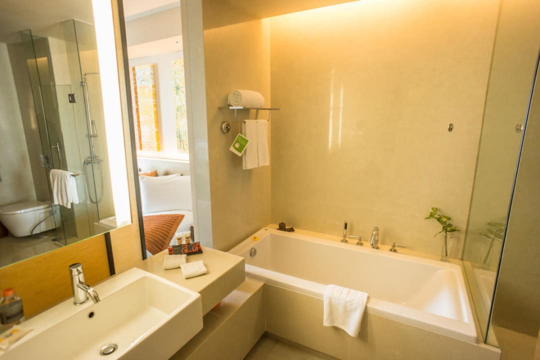 Schönes Badezimmer Hotel Pullman Bangkok King Power