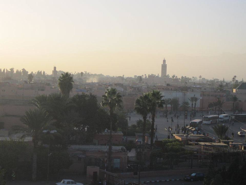 Ausblick vom Zimmer 442 Ryad Mogador Marrakech