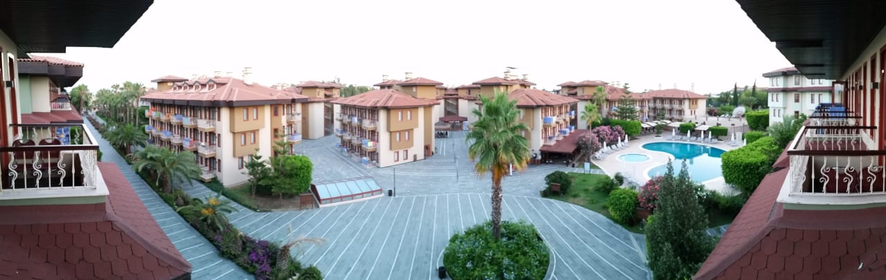 Blick vom Balkon Club Grand Side