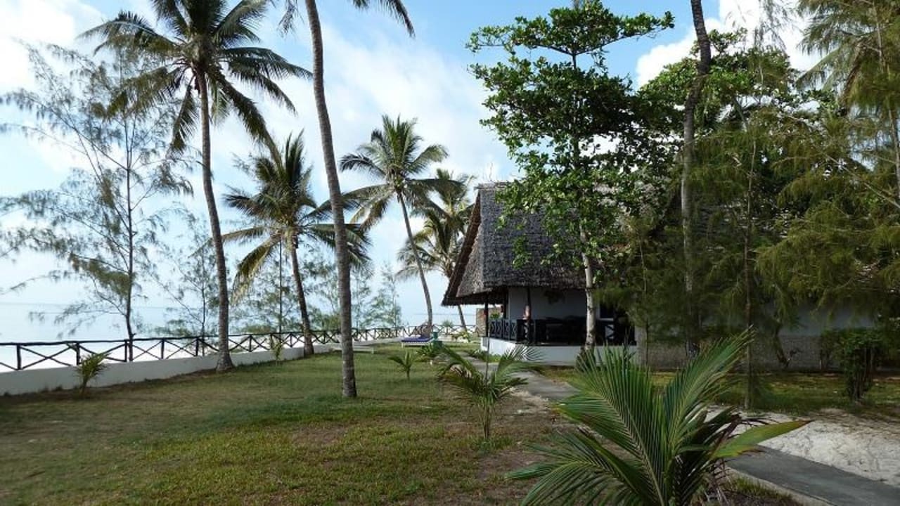 Blick zu unserem Bungi Kilifi Bay Beach Resort