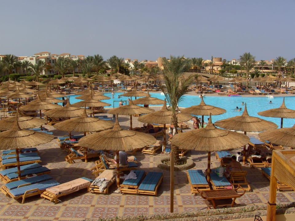 Blick Richtung Meer Pickalbatros Dana Beach Resort - Hurghada