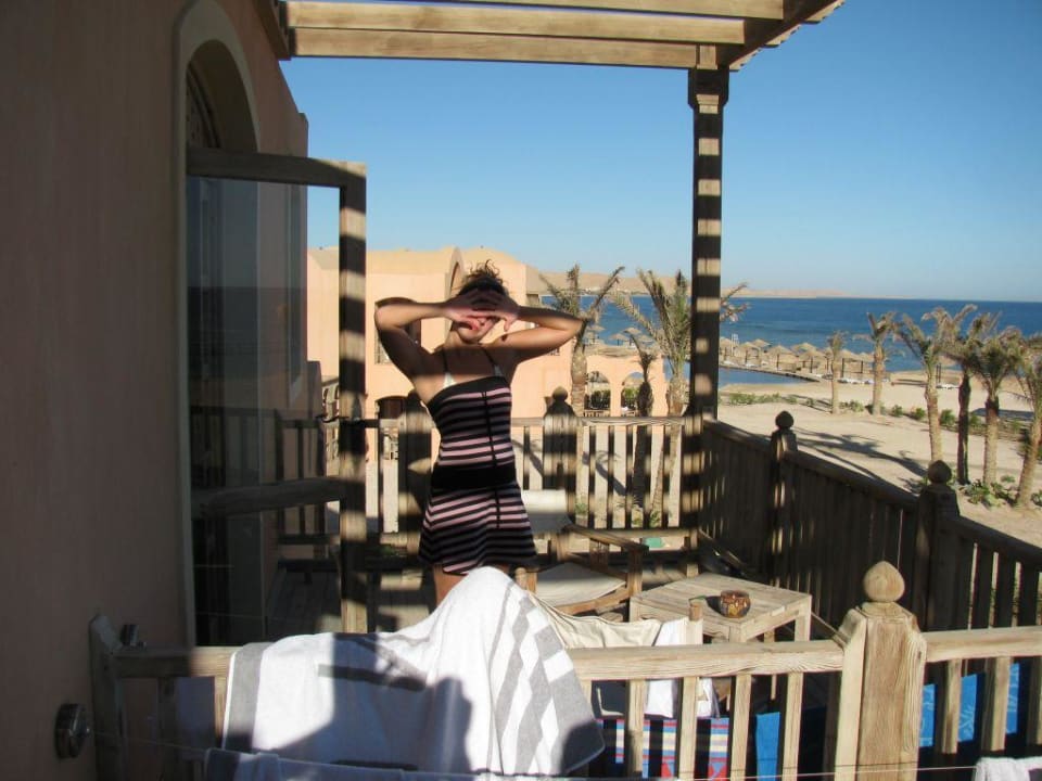 Aussicht vom Balkon Radisson Blu Resort, El Quseir