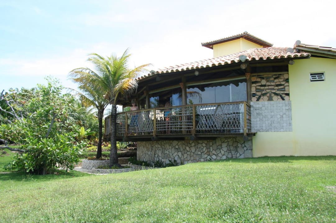Restaurant mit Terrasse Hotel Estrela do Mar Resort