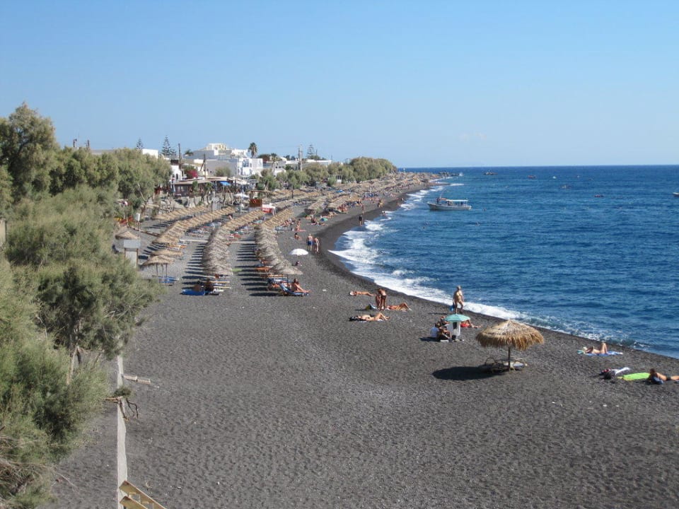 Strand von Kamari Hotel Epavlis