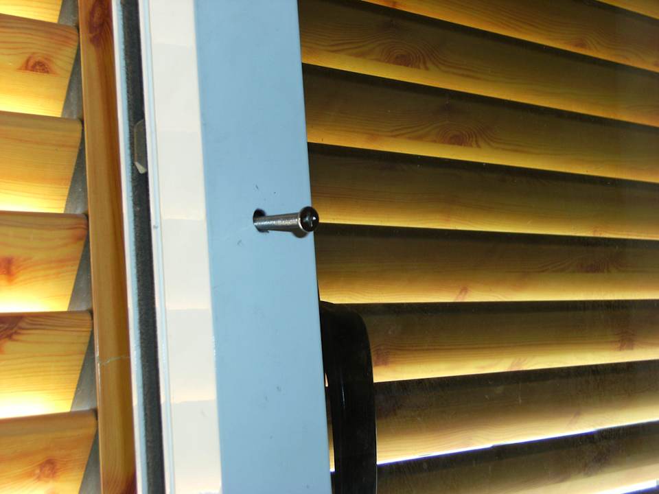 Sicherung Fenster Hotel Parque Cristina