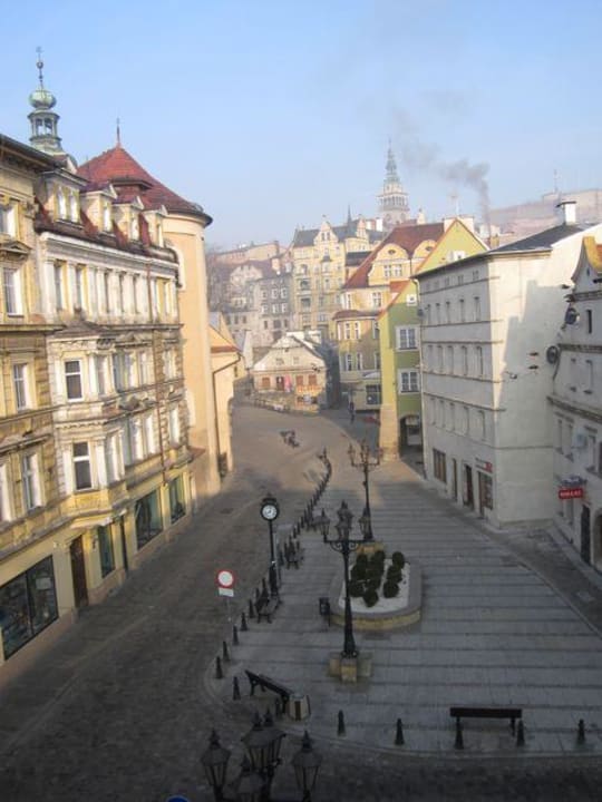 Panorama miasta -widok z pokoju Hotel Casa d'Oro