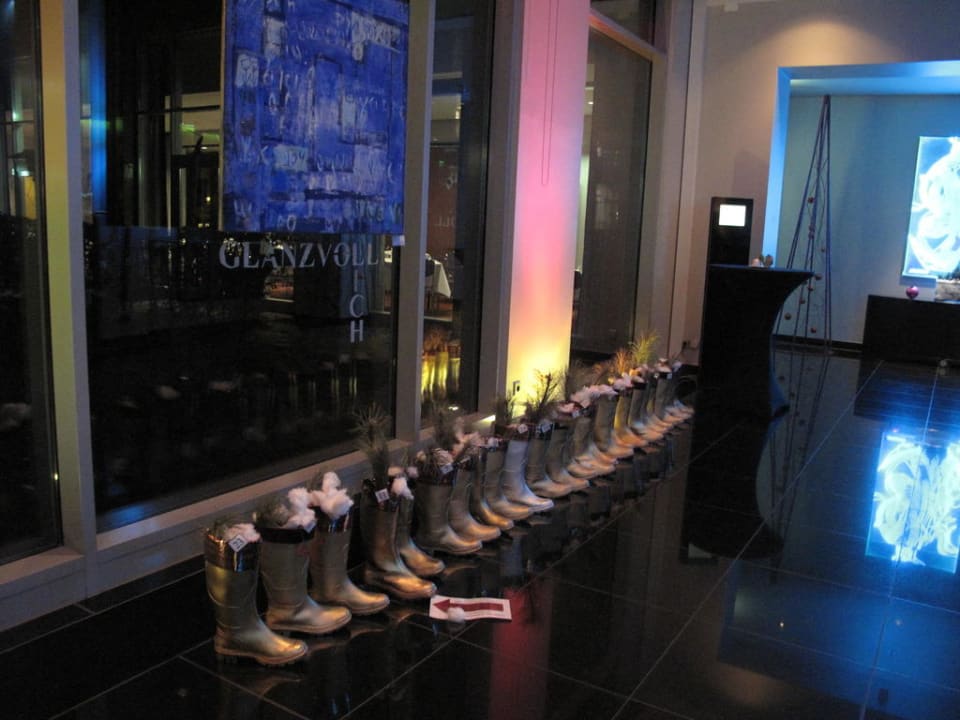 In der Lobby Hotel Le Méridien München