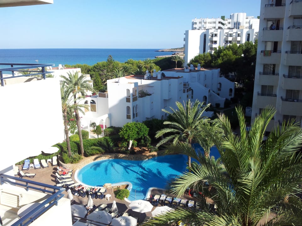 Blick vom Balkon Hipotels Bahia Grande