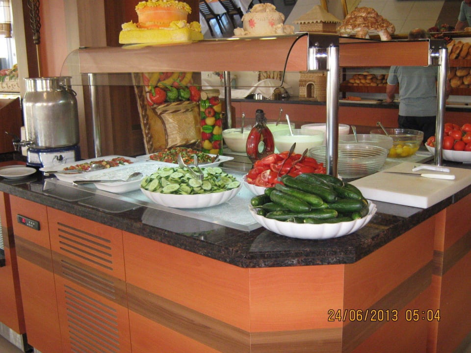 Kleiner Einblick am Frühstücksbüffet Solivia Hotel