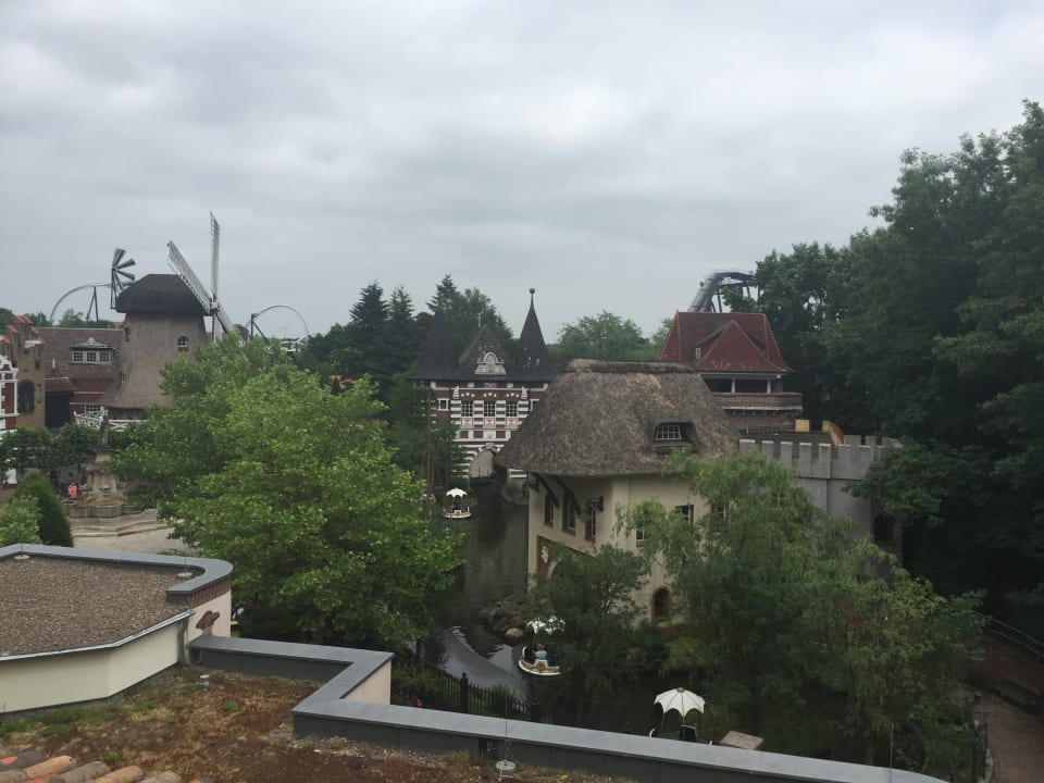 Ausblick Heide Park Abenteuerhotel